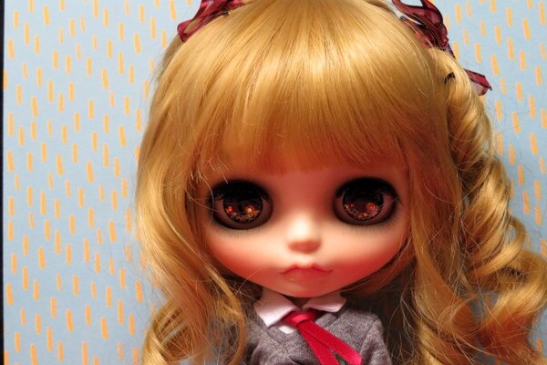 custom blythe ash gold school uniform womens latchkey kid