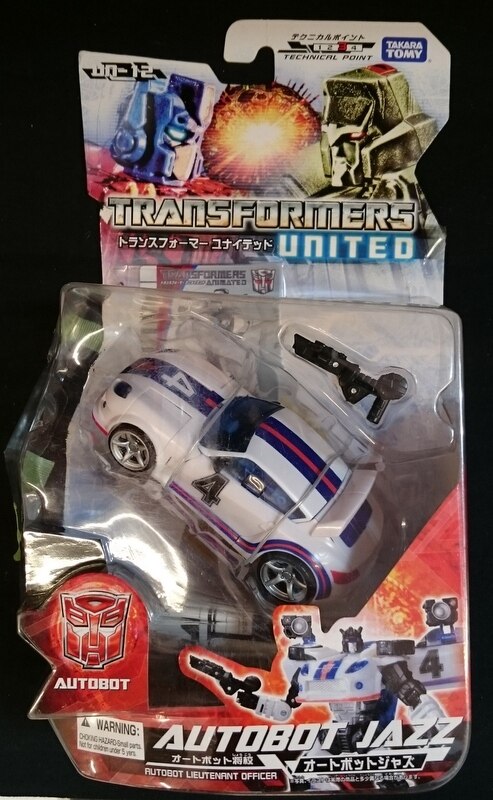 タカラトミー Tf トランスフォーマー ユナイテッド Un 12 オートボットジャズ Autobot Jazz まんだらけ Mandarake