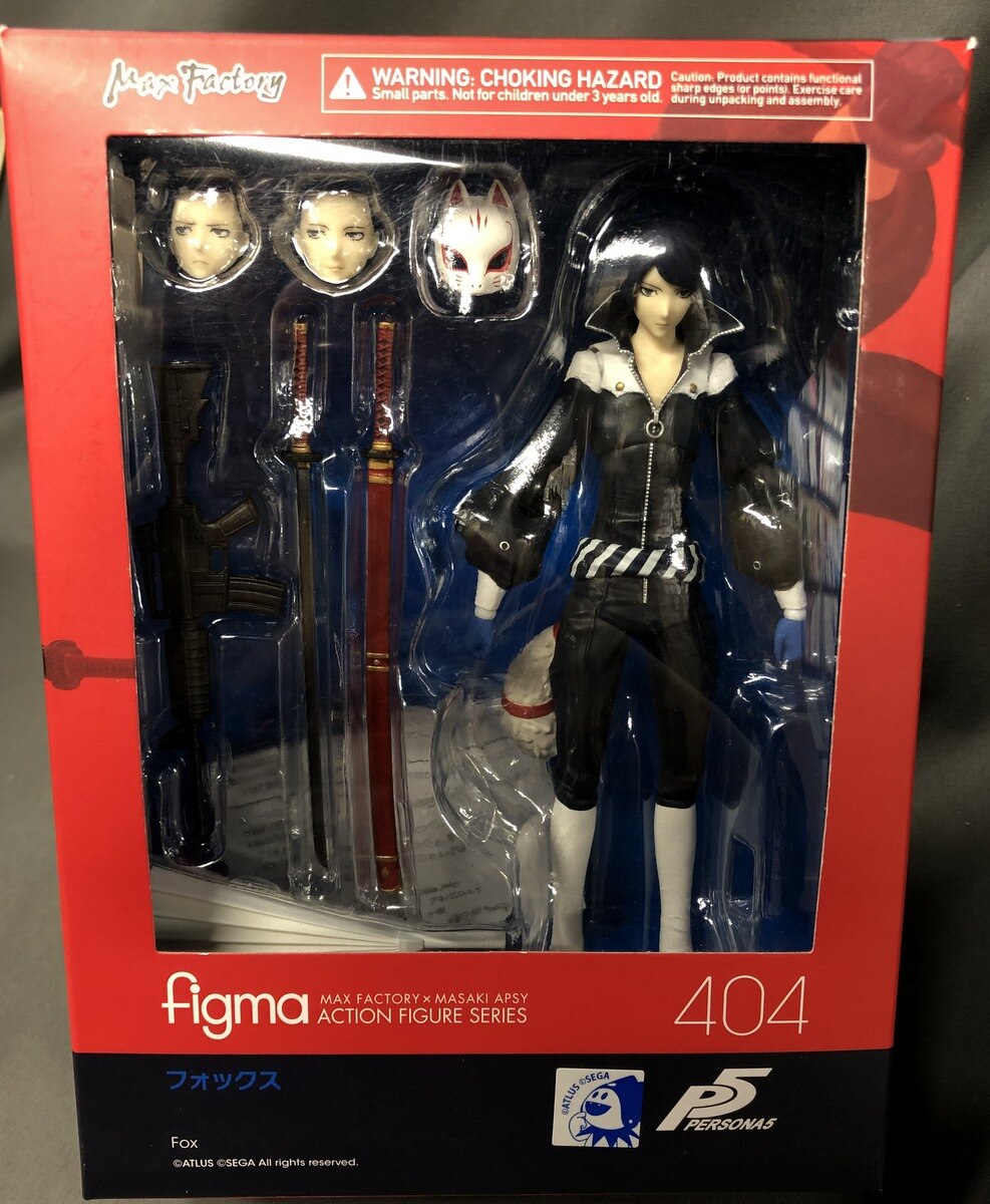 マックスファクトリー figma ペルソナ5 フォックス 404 | まんだらけ ショッピング最安価格 P5 フォックス figma ゲームキャラクター