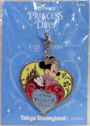 ディズニー ディズニーチャーム TDL PRINCESS Days/ミニー チャーム 非売品