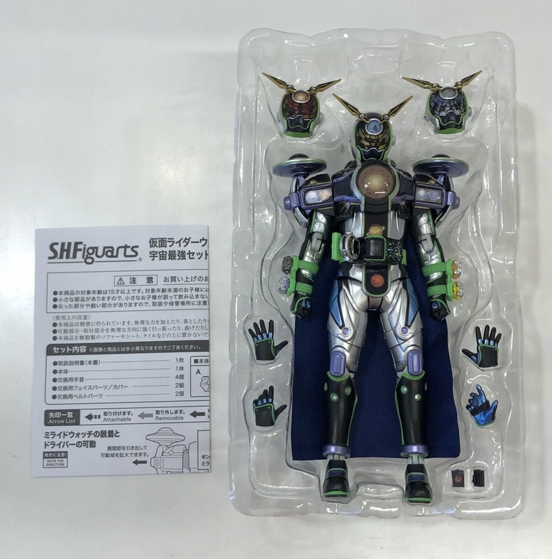 ありある公開商品 BANDAI SPIRITS S.H.Figuarts 仮面ライダージオウ 仮面ライダーウォズ ギンガファイナリー 宇宙最強セット  | ありある | まんだらけ MANDARAKE