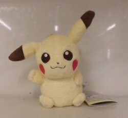 Attached to the bag Plush Stuffed Toy / I LOVE PIKACHU +