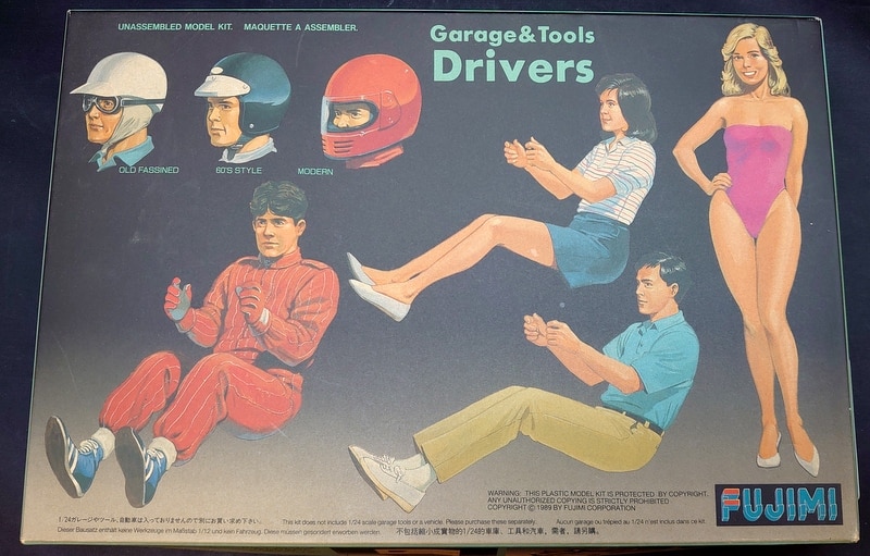 フジミ模型 1 24 ドライバー フィギュア 1 24 Garage Tools Drivers ドライバー フィギュア まんだらけ Mandarake