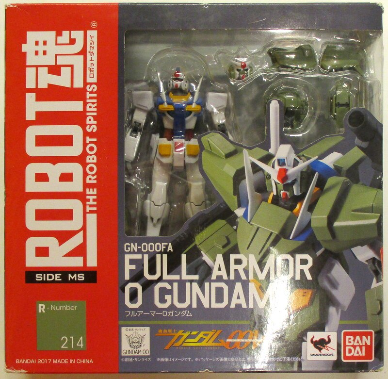 バンダイ Robot魂 機動戦士ガンダム00 Gn 000fa フルアーマー0ガンダム 214 まんだらけ Mandarake