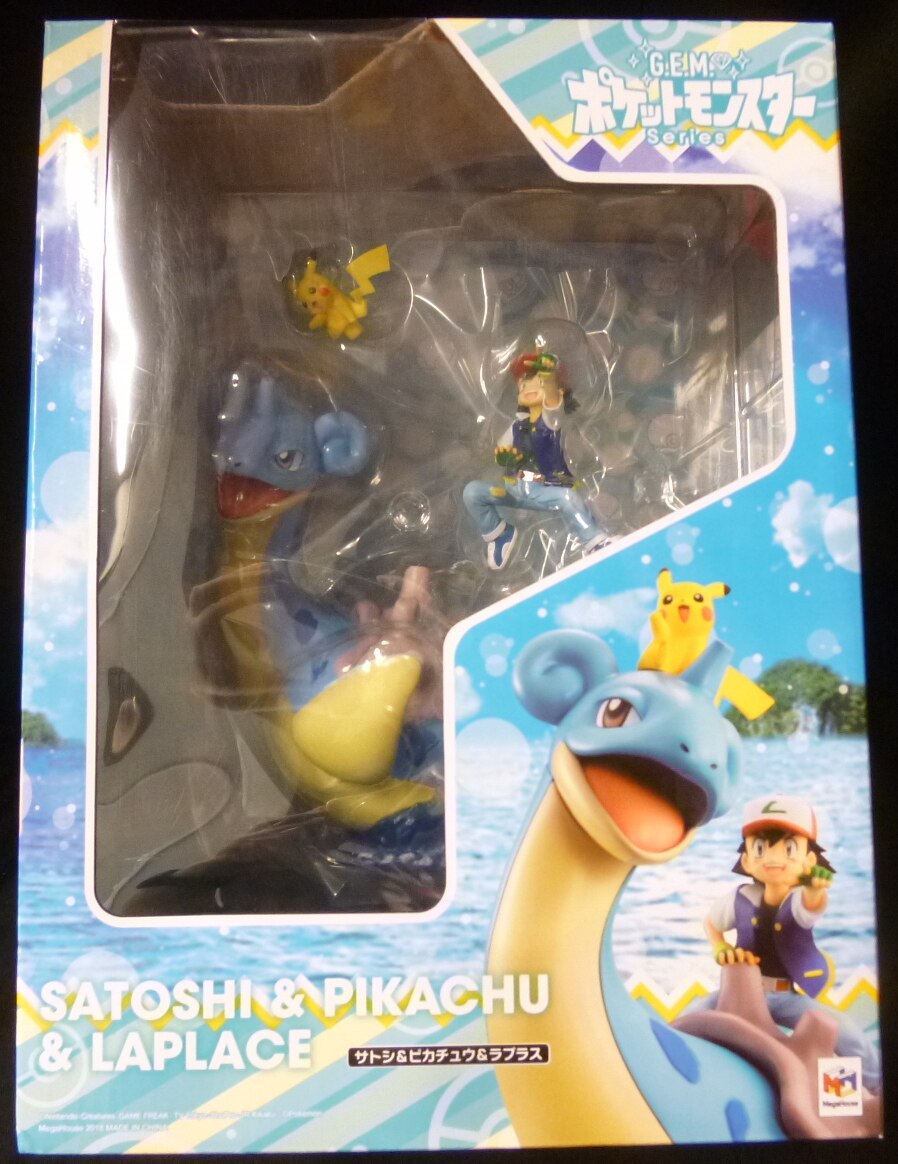 メガハウス G E M シリーズ サトシ ピカチュウ ラプラス まんだらけ Mandarake