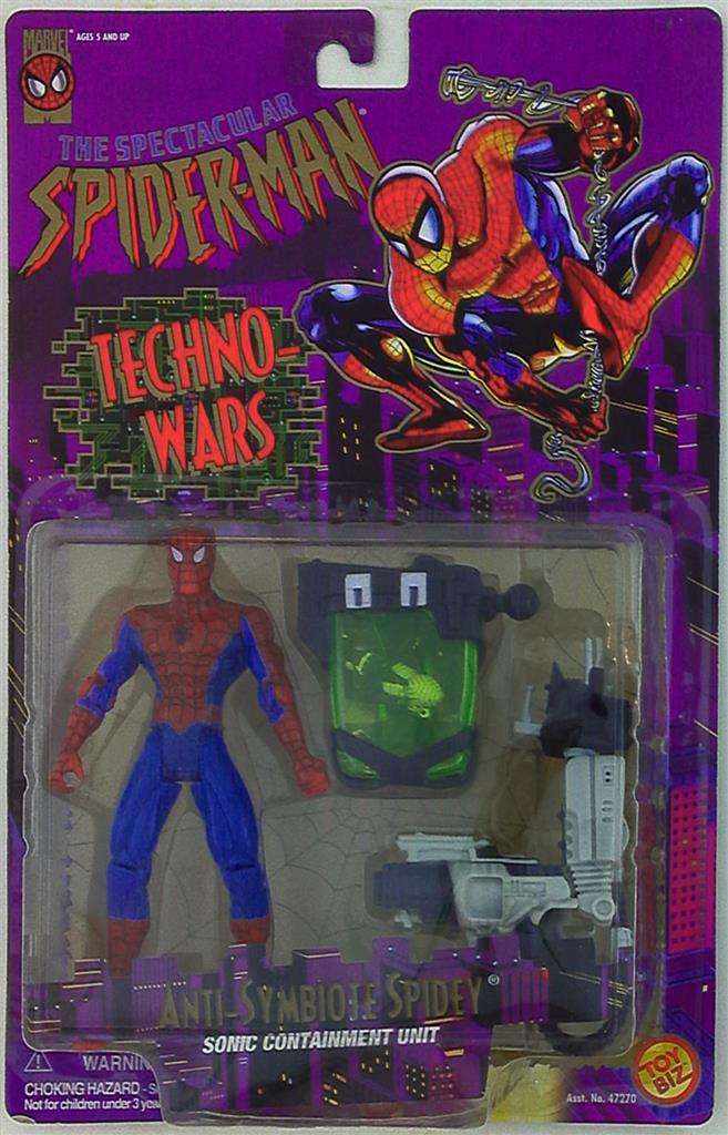 TOYBIZ TECHNO-WARS Anti-Symbiote Spidey | MANDARAKE 在线商店