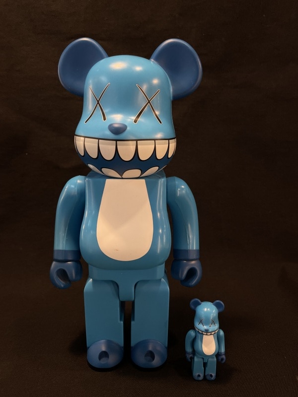 KAWS, Medicom Toy BEARBRICK X KAWS Chompers 100% And 400