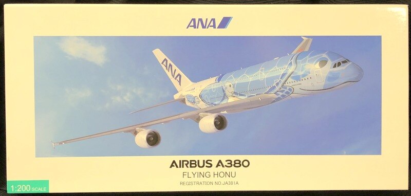 全日空商事 1/200 AIRBUS A380 FLYING HONU [JA381A](スナップフィット