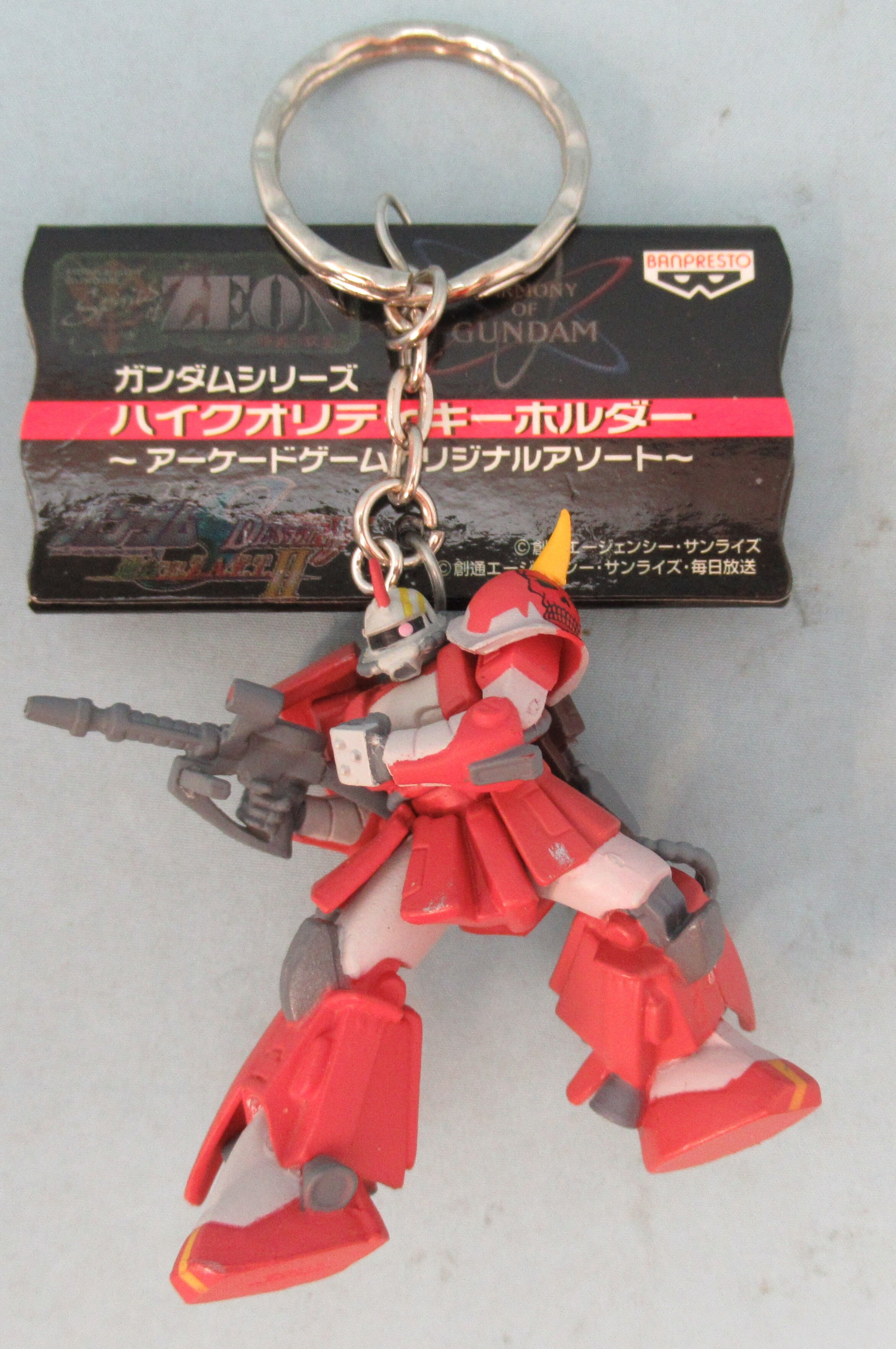 バンプレスト アーケードゲームオリジナルアソート ガンダムシリーズhqキーホルダー 高機動型ザク まんだらけ Mandarake