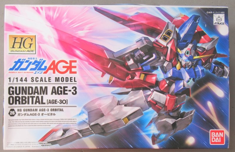 Bandai Hg Gundam Age Gundam Age 3 Orbital 1 144 Mandarake 在线商店