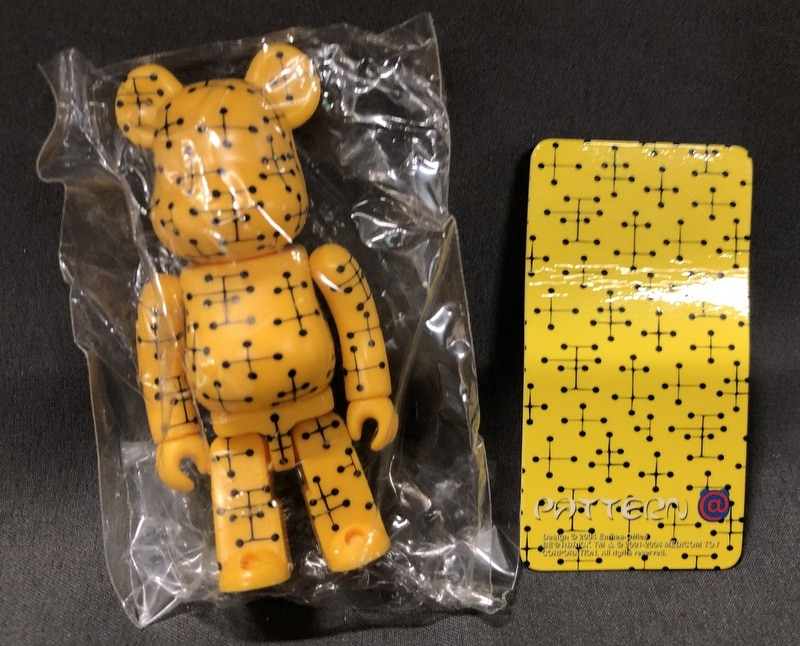 Happy Bearbrick Eames Yellow