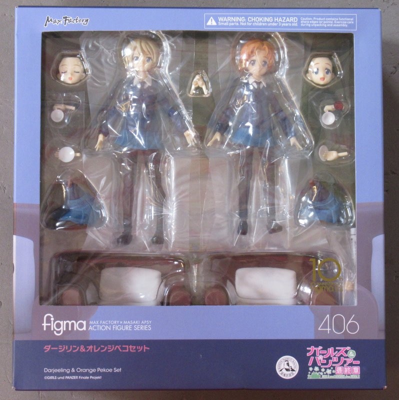 ☆（58k）未開封 figma ガルパン 最終章 ダージリン＆オレンジペコ格安