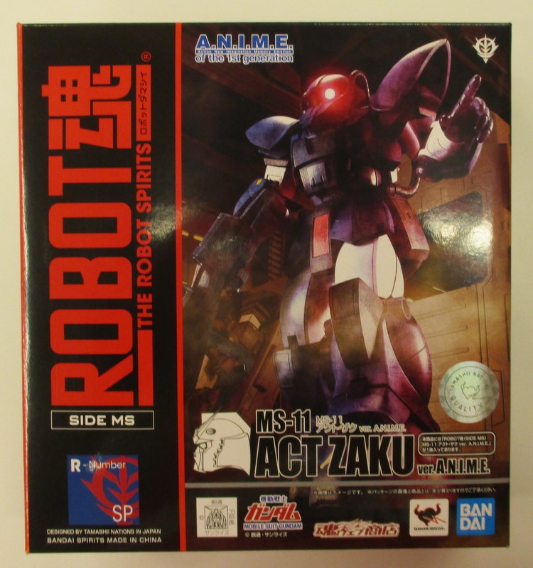 Bandai The Robot Spirits Mobile Suit Gundam Ms 11 Act Zaku Ver An Ime Mandarake Online Shop