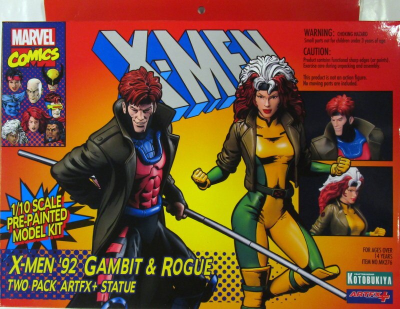コトブキヤ TWO PACK ARTFX+STATUE GAMBIT & ROGUE 1/10 まんだらけ Mandarake