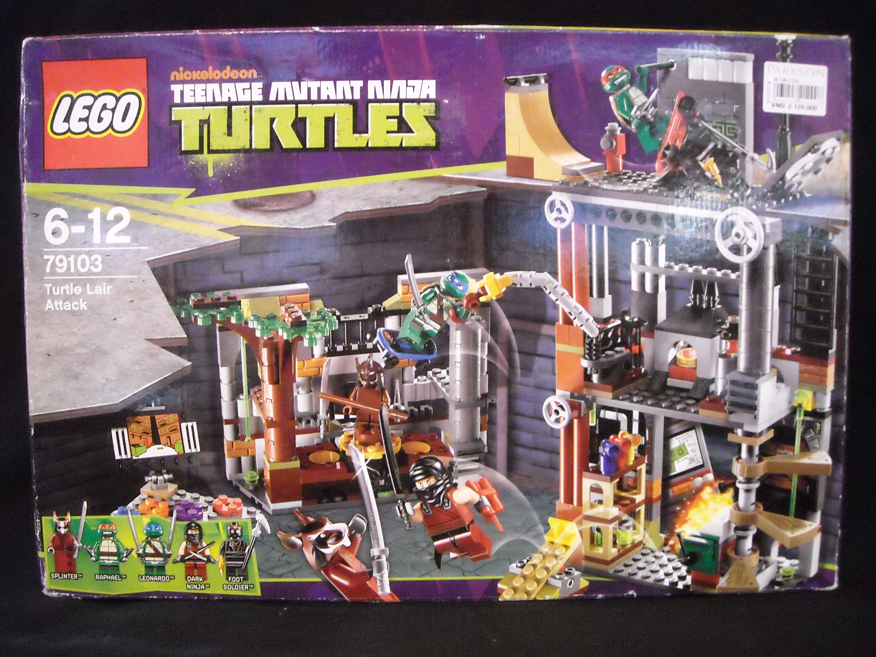 LEGO 79103 Turtle Lair Attack レゴ ミュータント タートルズ