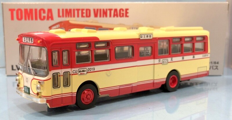 TOMICA LIMITED VINTAGE LV-23c 1/64] HINO RB10 BUS (Keio Dentetsu Bus)