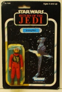 (77バック) ACTION FIGURES B-WING PILOT (BACK A) 3.5インチ