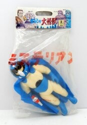 M1号 世紀の大怪獣ウルトラQ ガラモン 焼き出し版軟質verマルサン M1号／マルサン復刻ガラモン 焼き出し版 軟質Ver. 赤成型色