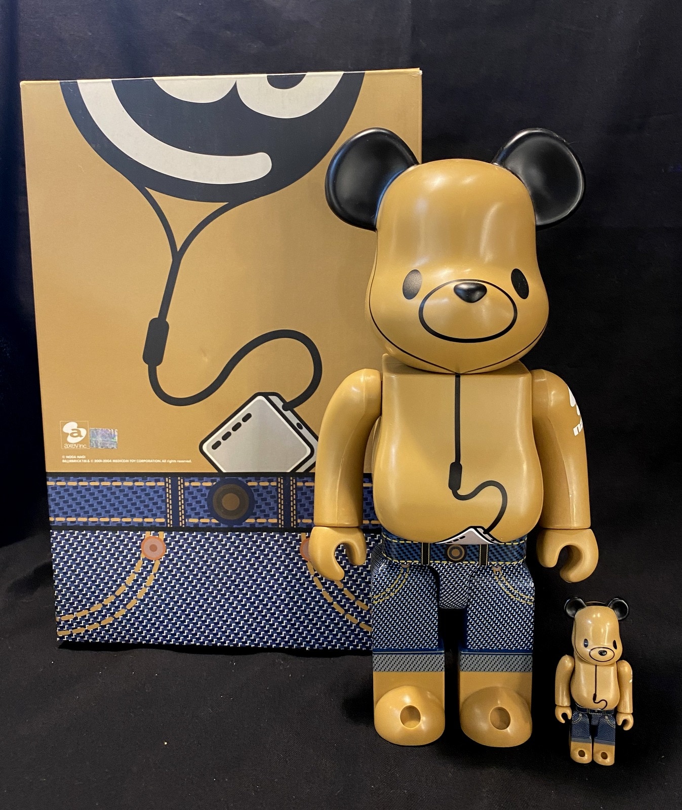 MEDICOMTOY BE @ RBRICK 400% + 100% NAGI MID SUMMER MODEL 400