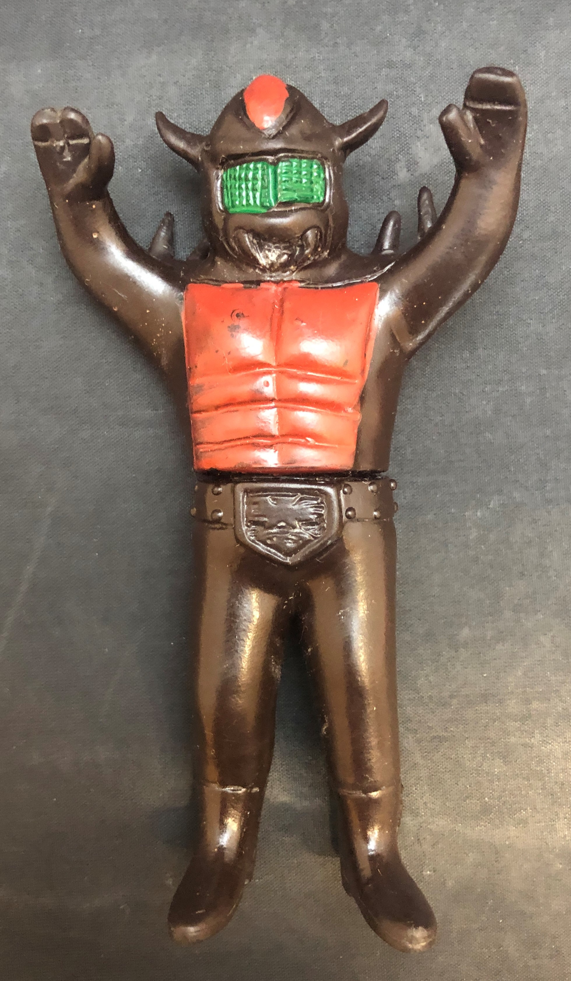 ポピー 仮面ライダー ベアコンガー ソフビ 当時物