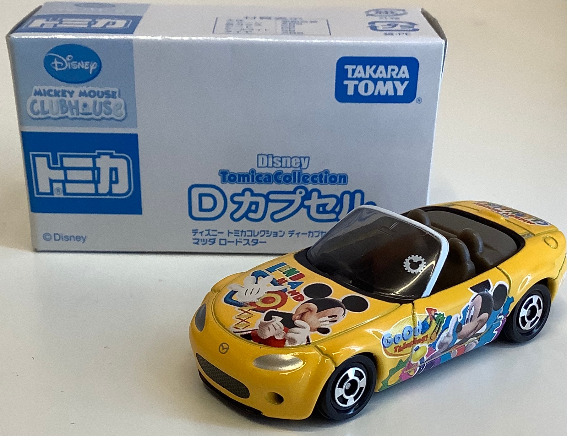 Takara Tomy Disney Tomica Collection D capsule Mickey selection