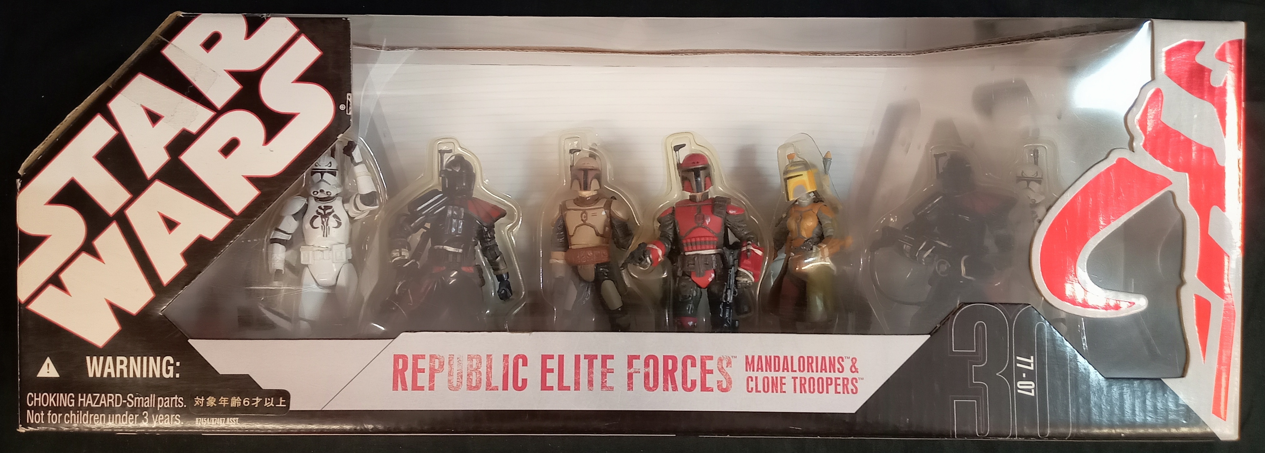 HASBRO Star Wars REPUBLIC ELITE FORCES 3.5 Inches Mandalorians