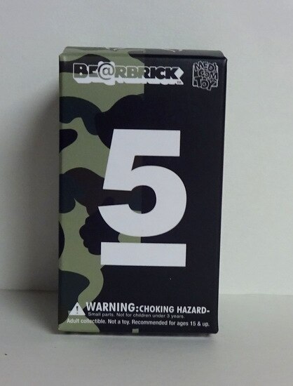 Bearbrick DSMG 5TH Shark A Bathing Ape 100/% BE@RBRICK Medicom toy