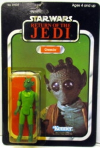 (79バック) ACTION FIGURES GREEDO 3.5インチ
