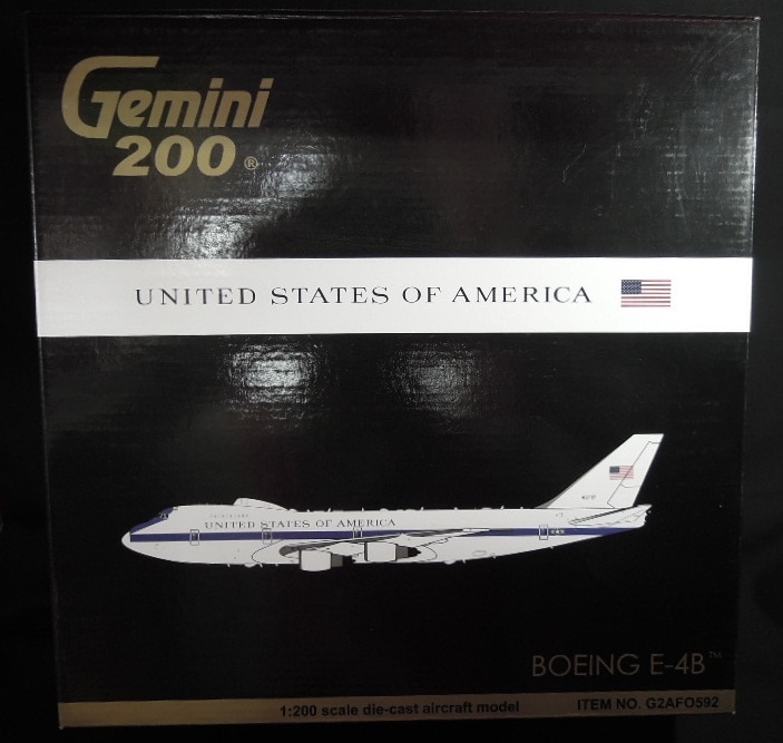 ガリバー 1/200Gemini200 E-4B アメリカ空軍 ナイトウォッチ 40787