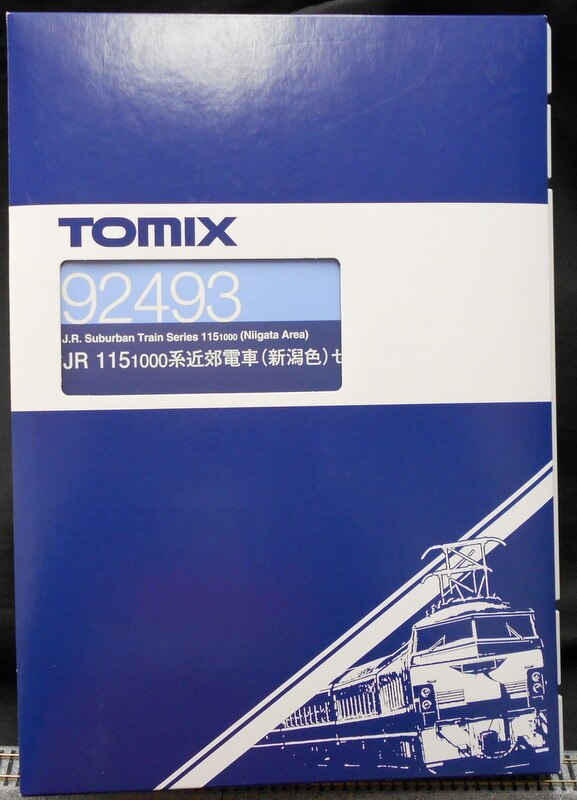 【お手頃】TOMIX 国鉄　115系1000番台　新潟色 L編成　4両セット　92494 JR東日本 近郊形電車