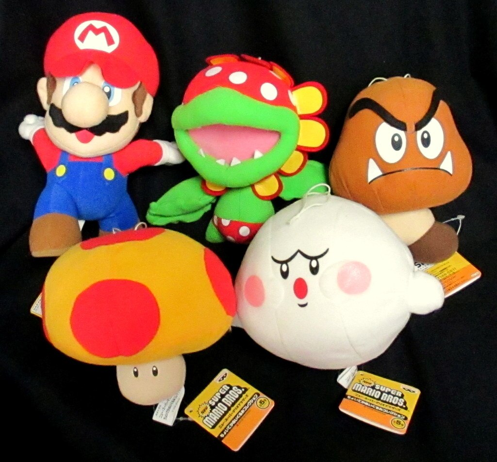 banpresto mario plush