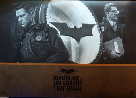 HOTTOYS MOVIE MASTERPIECE BATMAN / THE DARK KNIGHT RISES JOHN BLAKE AND JIM  GORDON / WITH BAT SIGNAL MMS275 | Mandarake Online Shop