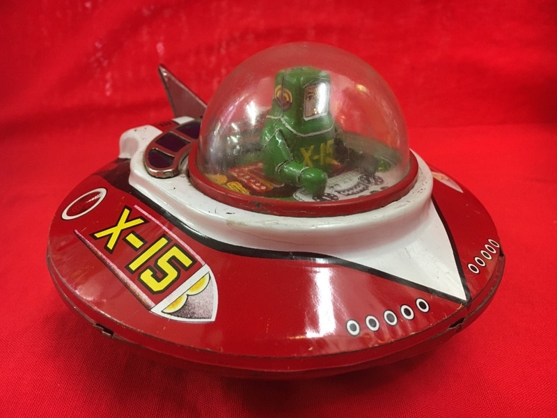 ブリキ おもちゃ 堀川玩具 アポロ 宇宙船 スペースカプセル フレンド