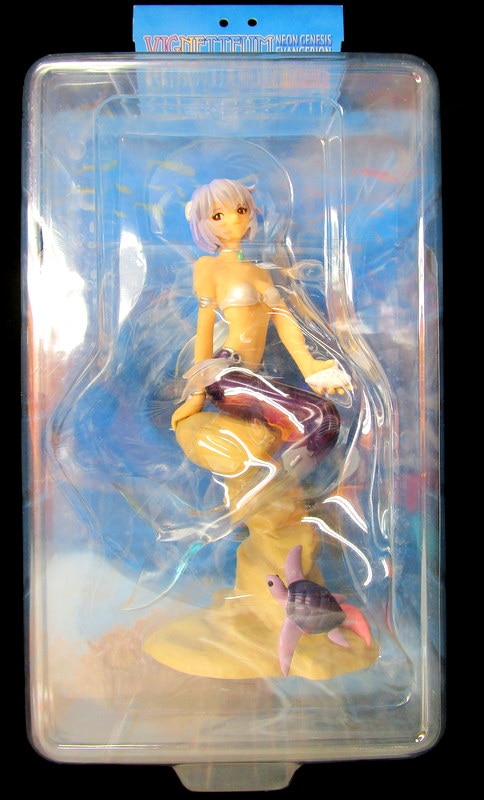 3015 未開封 エヴァンゲリオン ヴィネッティアムマーメイド 綾波レイ アスカ + ぷちエヴァ School collection フィギュア 5体セット