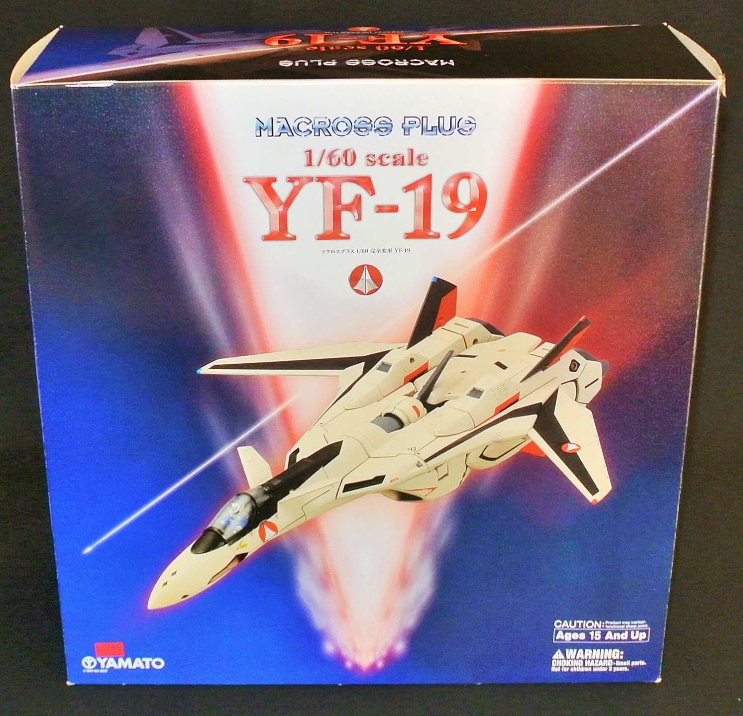 やまと 1/60完全変形/マクロスプラス YF-19(新パッケージ/新シール版