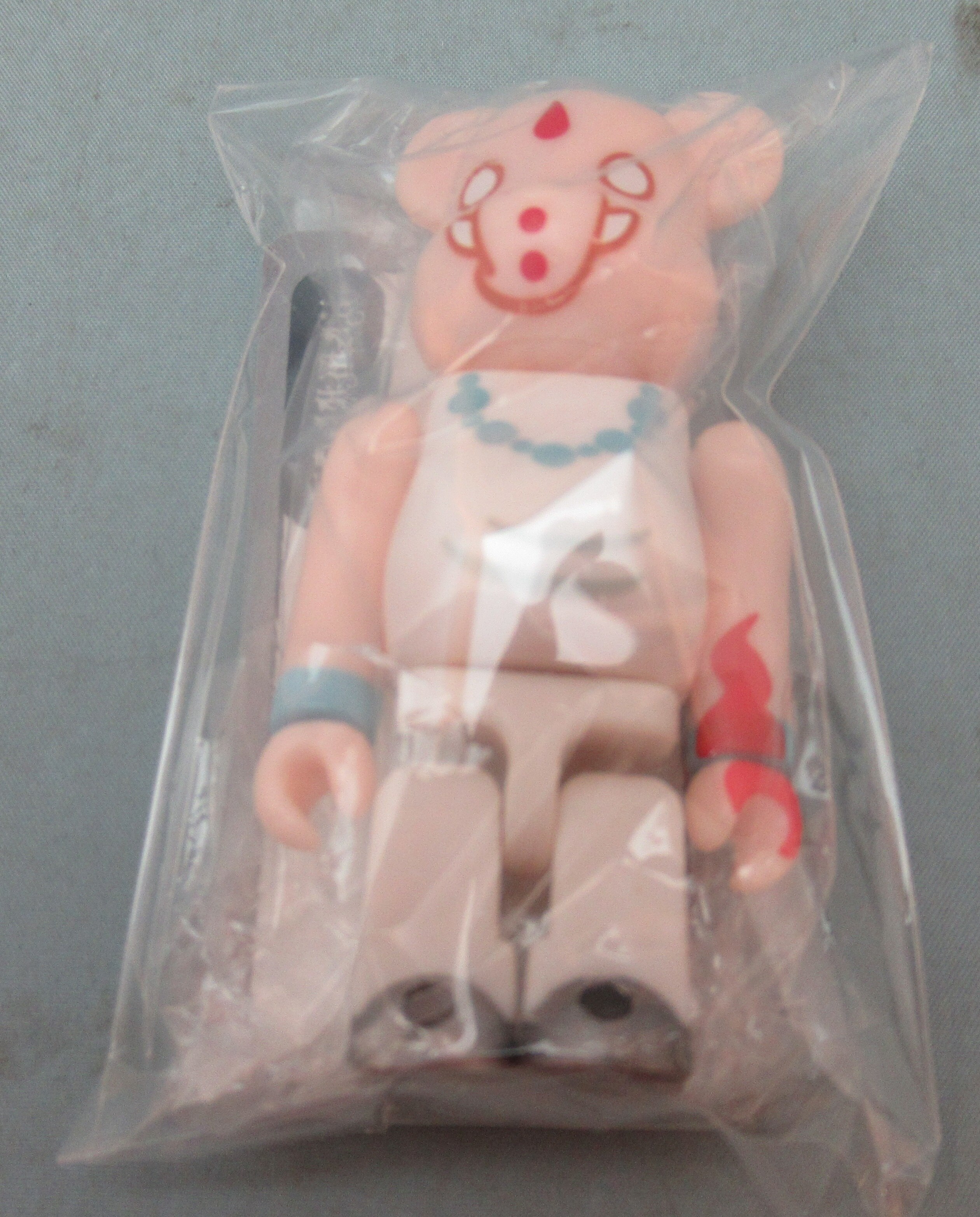 MEDICOMTOY Be@rbrick (Bearbrick) series 10 (S) BRAHMAN pink