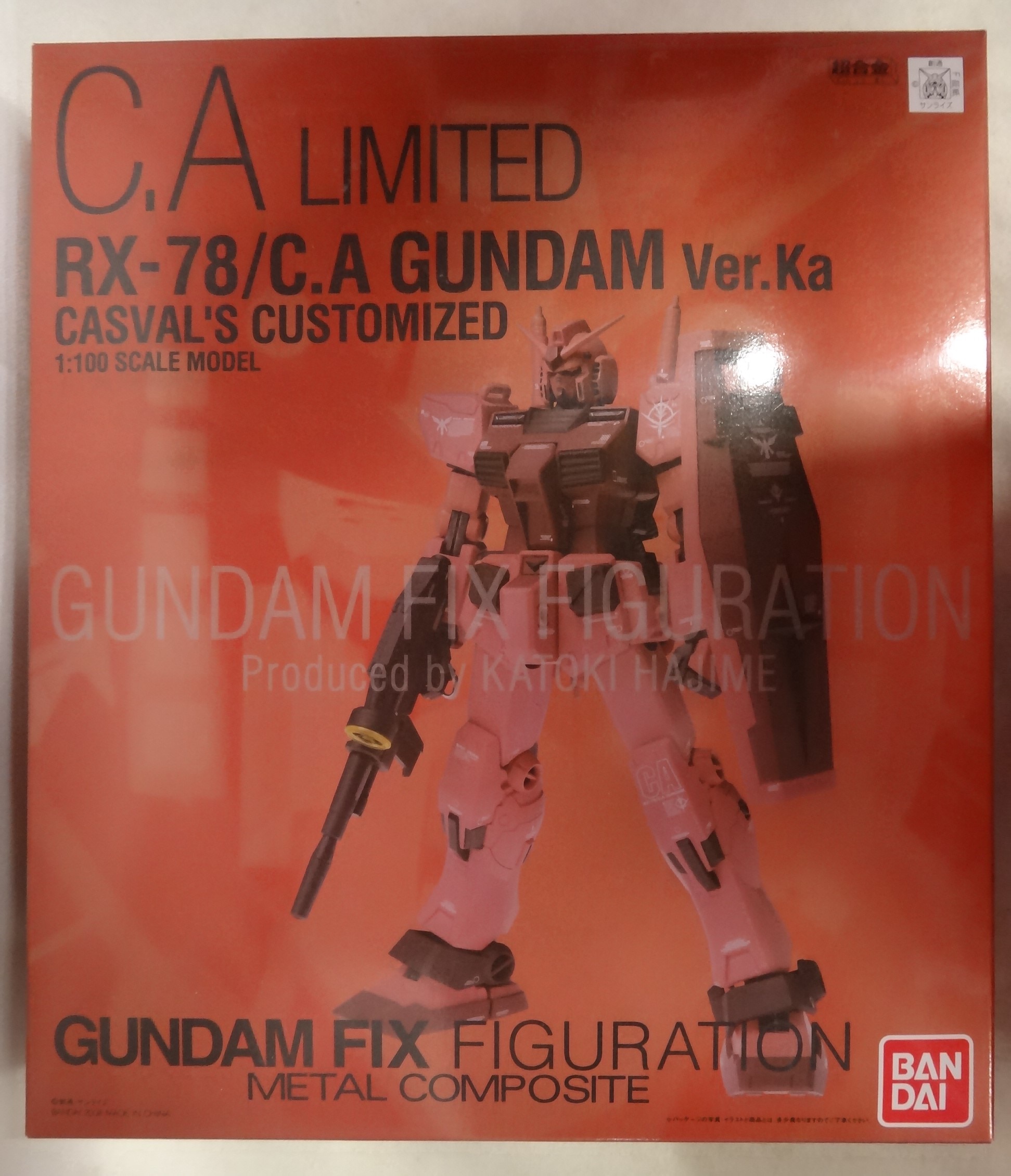 バンダイ GUNDAM FIX FIGURATION METAL COMPOSITE RX-78/C.A ガンダム ...