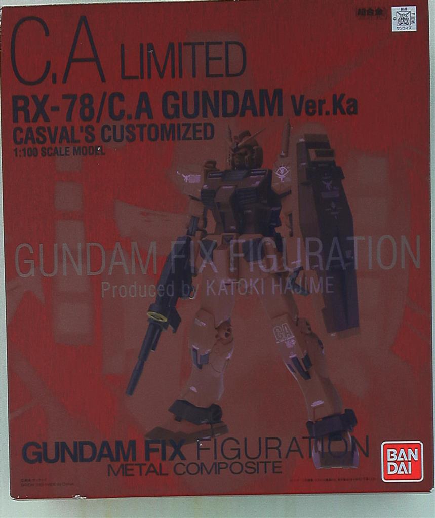 バンダイ METAL COMPOSITE RX-78/C.Aガンダムver.kaキャスバル専用