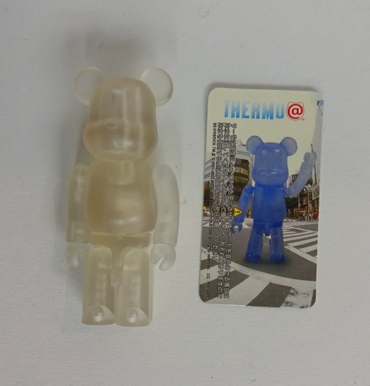 MEDICOMTOY Be@rbrick (Bearbrick) 06 THERMO / Clear ⇔ Clear Blue