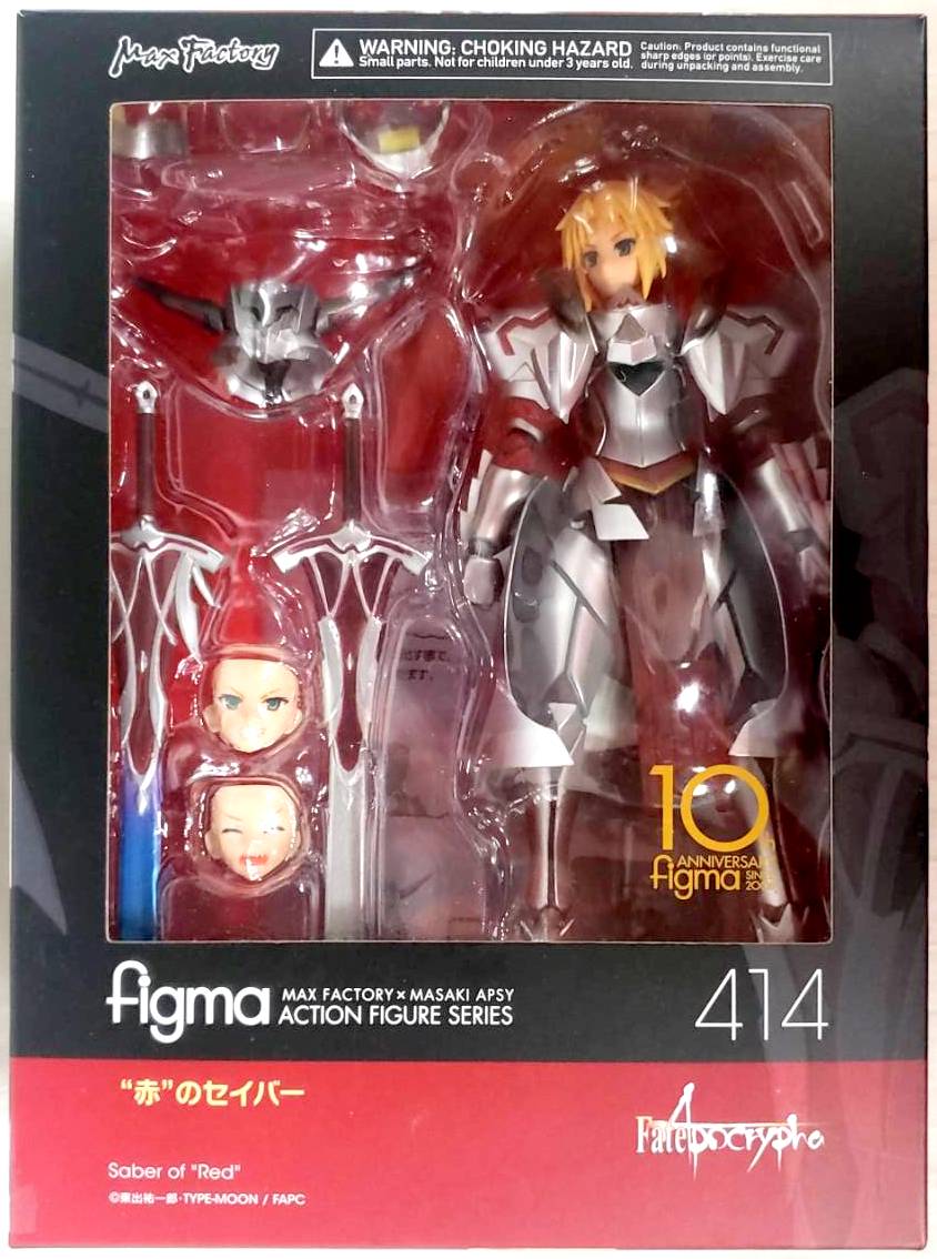 figma 414 “赤”のセイバー 【モードレッド】fate - ゲームキャラクター