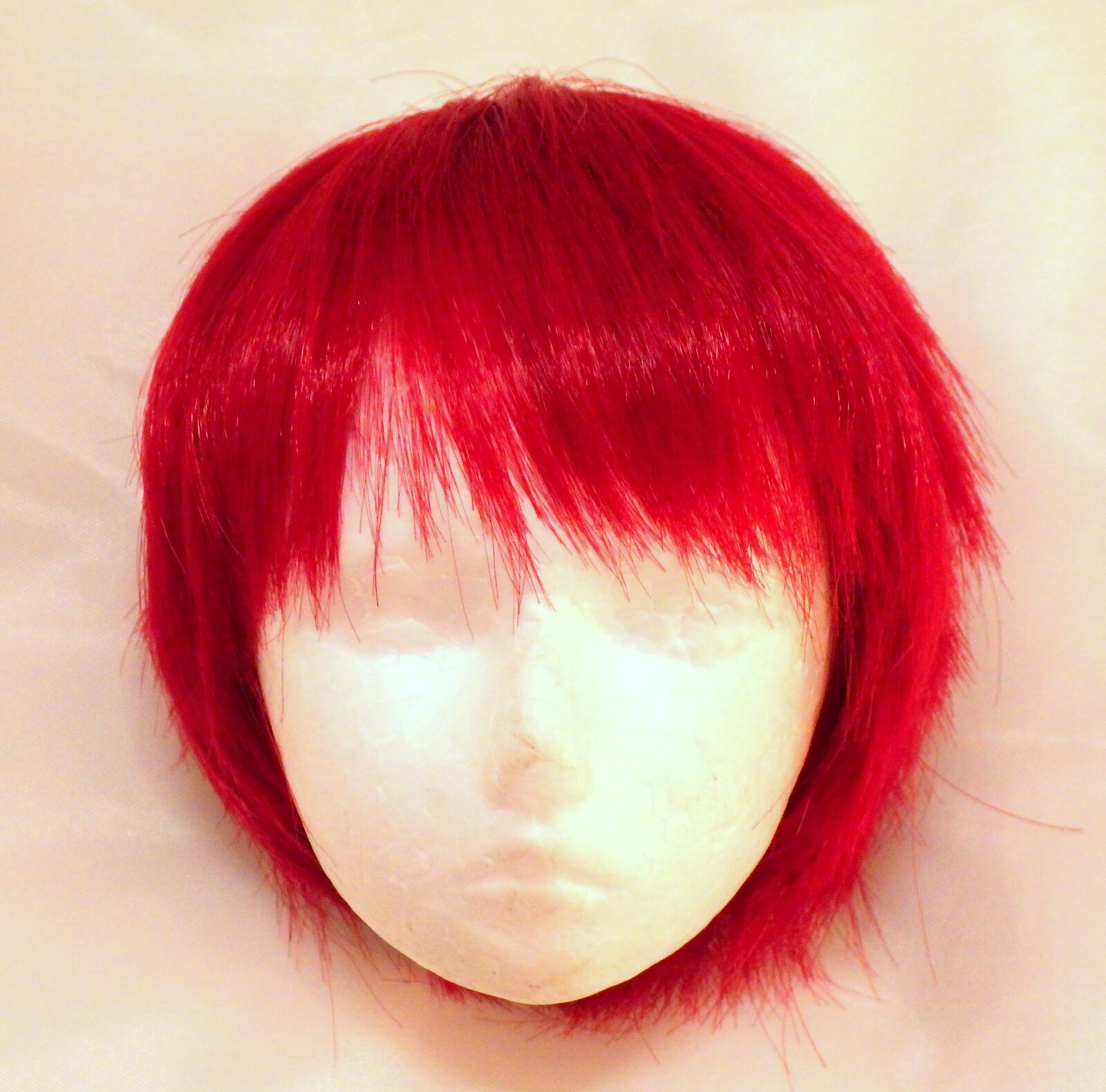 中古ドールウィッグ Sd Ddサイズ パンキッシュショートヘアー 赤 まんだらけ Mandarake