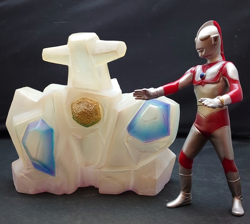 【特急】プリズ魔 帰ってきたウルトラマン CCP 佐竹雅昭怪獣コレクション 中古品 ソフビ完成品 帰ってきたウルトラマン