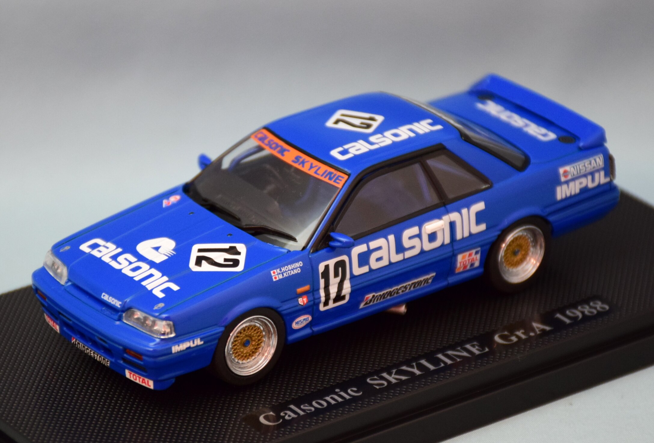 MMP 1/43 EBBRO Calsonic SKYLINE Gr.A 1988 (Blue) 672 | MANDARAKE