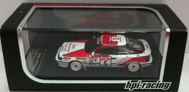 肌触りがいい 1/43 1991 hpi ラリー racing racingトヨタ トヨタ 1988
