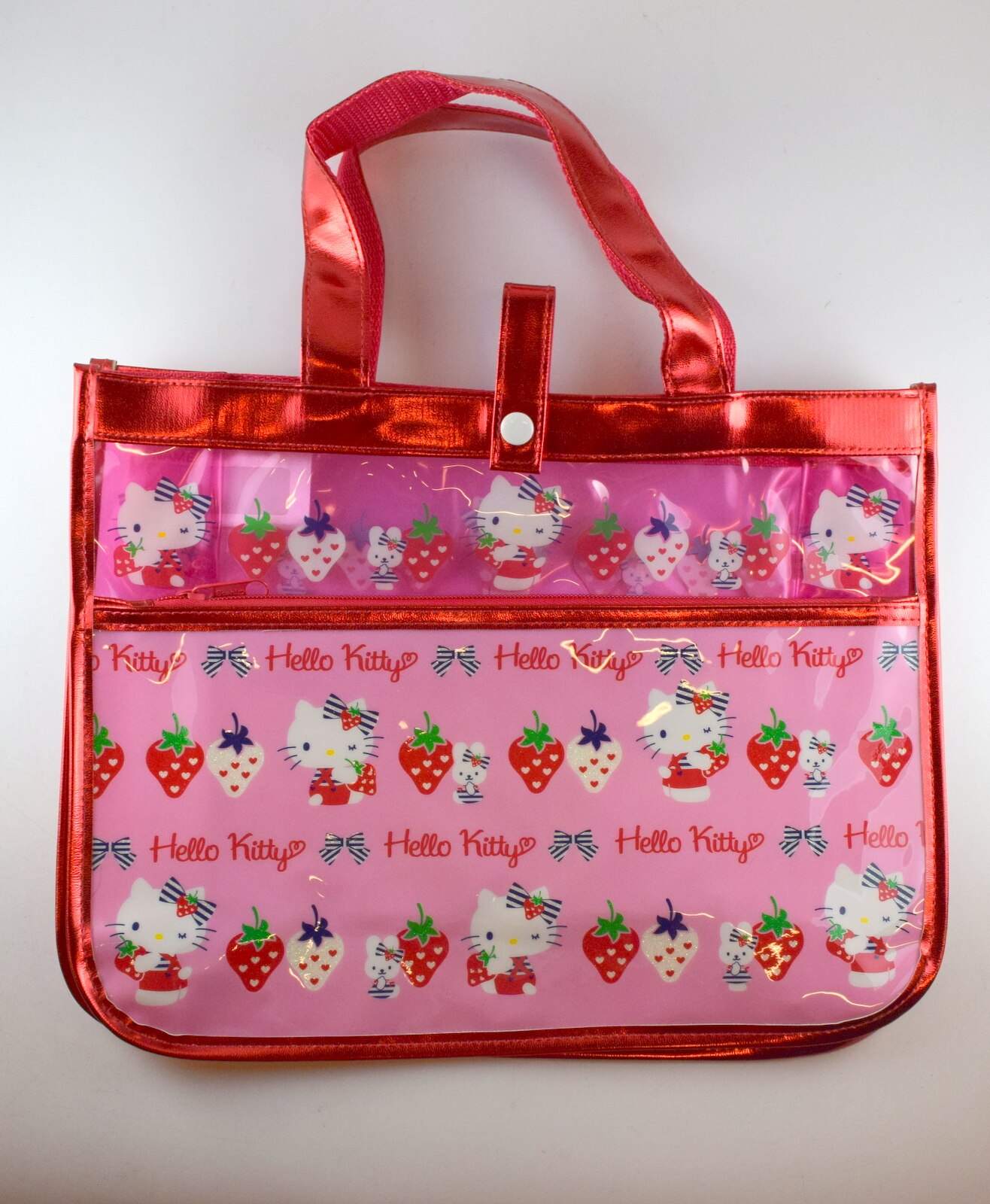 Hello kitty clear discount bag