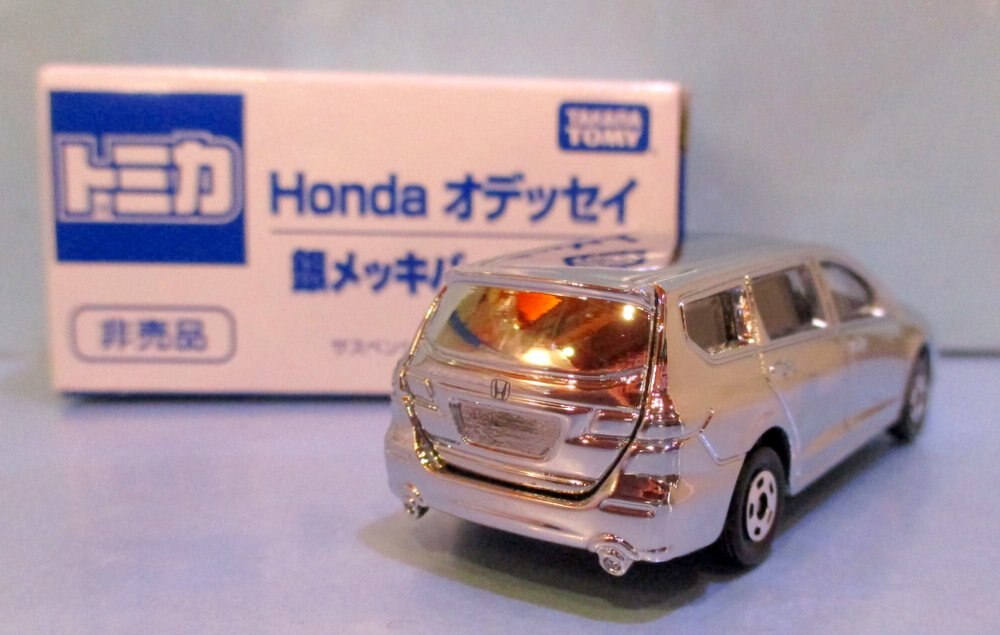 タカラトミー トミカ中国製/非売品 Honda オデッセイ 銀メッキ 
