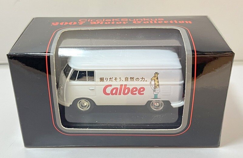 Kyosho 1/64 Circle K Sunkus 2007 Motor Collection Calbee White VW