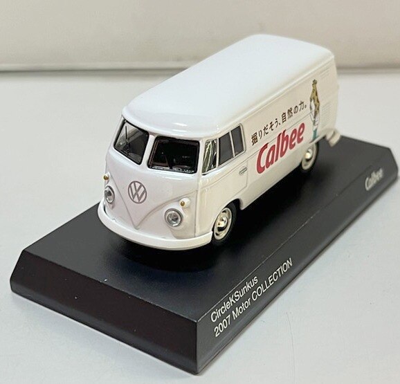 Kyosho 1/64 Circle K Sunkus 2007 Motor Collection Calbee White VW