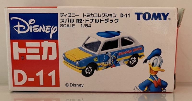 トミー ディズニー トミカコレクション スバル R2・ドナルドダック(白