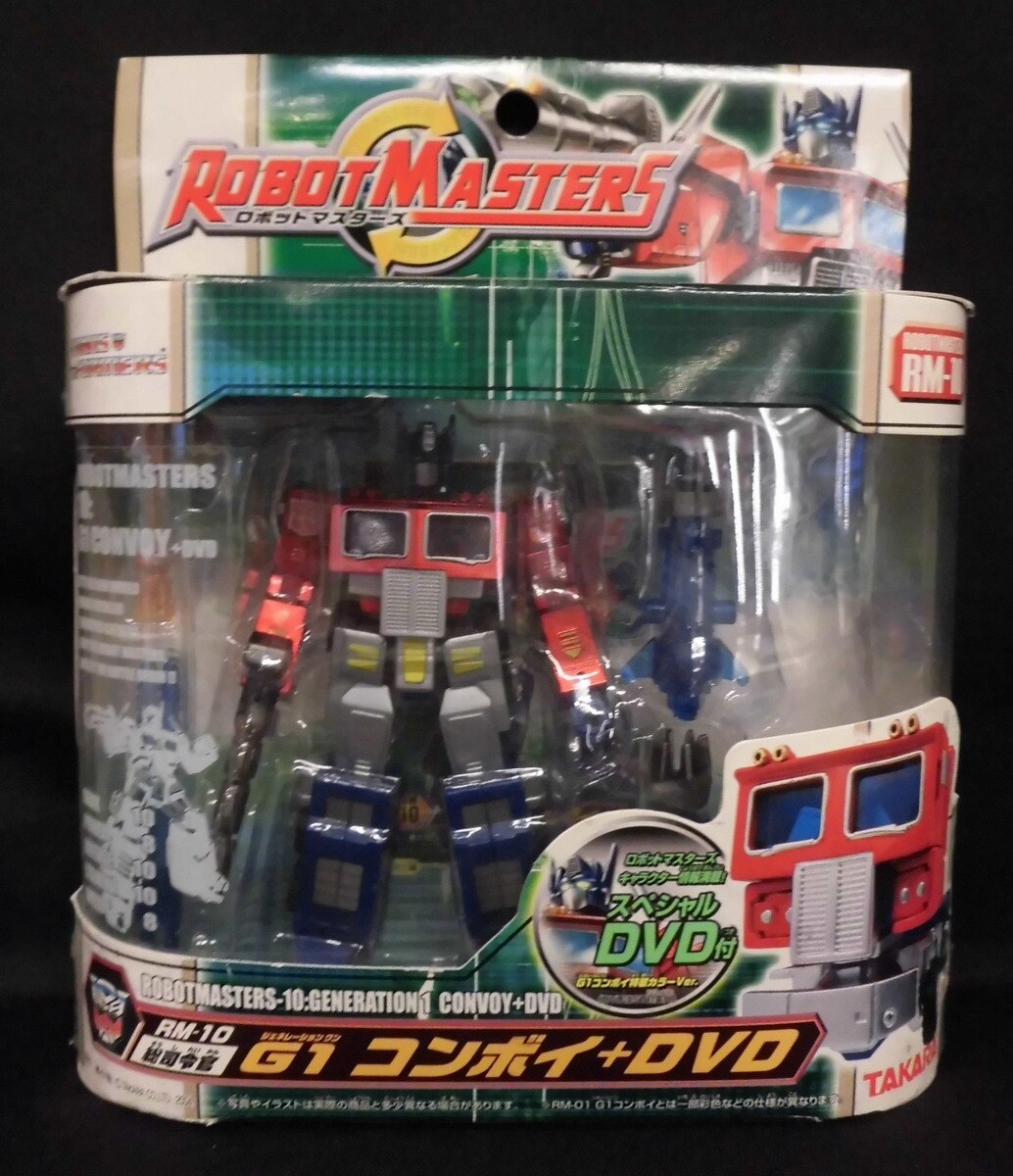 Takara Transformers / Robot Masters G1 Convoy + DVD RM10